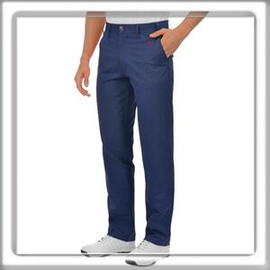 NWT Lesmart Men’s Navy Golf Pants Performance Straight Leg Size 34” Waist 34x32